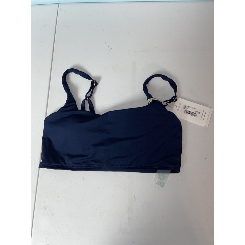 carve designs swimwear Top Amelia Small Navy BTSQ67-552